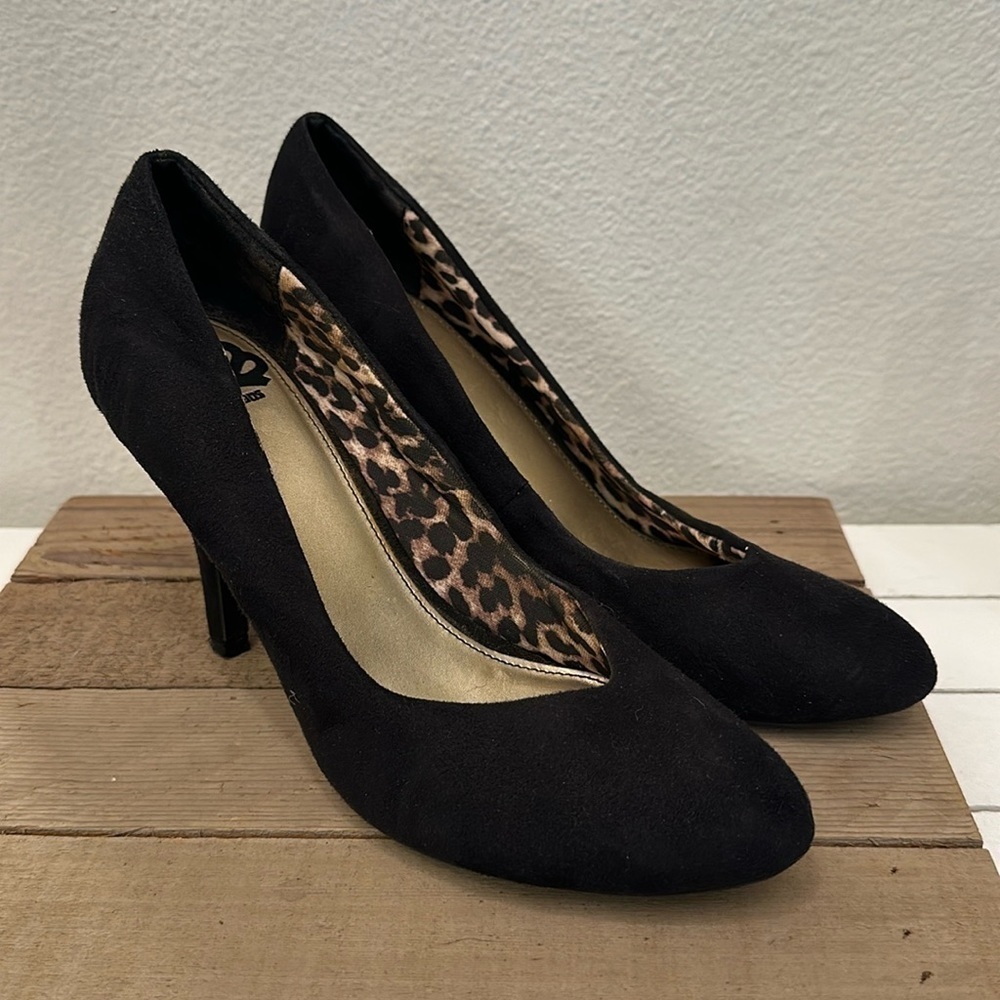 Fergalicious by Fergie Black Heels women’s size 8 - Picture 2 of 6
